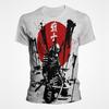 Vintage Samurai Ink Wash Graphic T Shirts For Men Women 3d Printing Short Sleeve Mens Tee Top Streetwear T shirt Tee