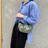 Trendy 2024 Korean Cloud Bag Soft Pu Material Mini Crossbody Bag For Girls Available In Colors