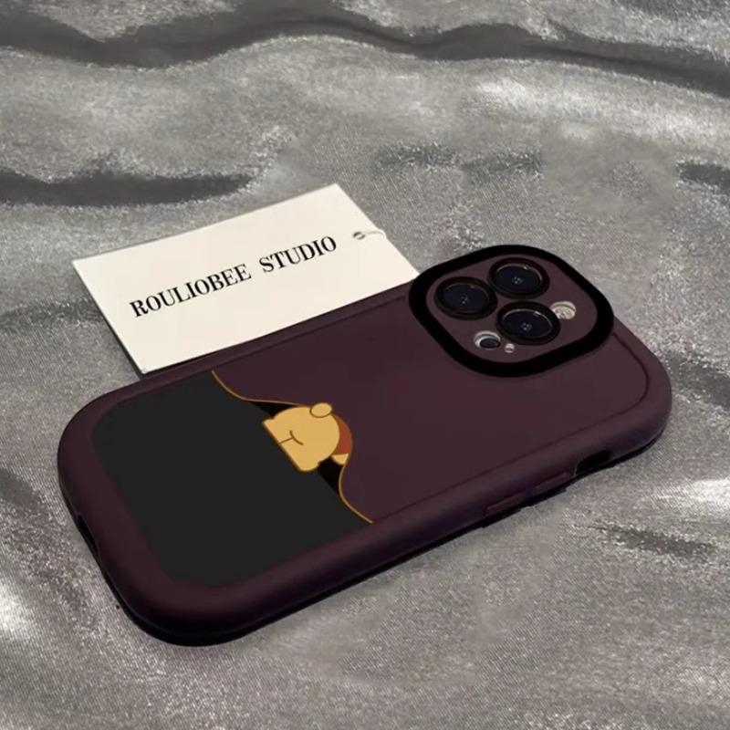 

Мультяшный Винни Пух Подходит для Apple 15promax Мобильный Чехол 16plus Пухлый IPhone 14pro Противоударный 13 iPhone 12 Pro