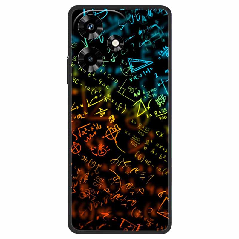 For Infinix Hot 30 Case Shockproof Soft Silicone TPU Phone Cover For Infinix Hot 30 4G 5G X6831 Back Cases Cute Cartoon Fundas