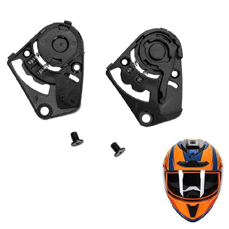 Motorcycle Helmets Visors Gear Base Plate Replacement Face Shield Visors Base Easy Installation Helmets Accessory