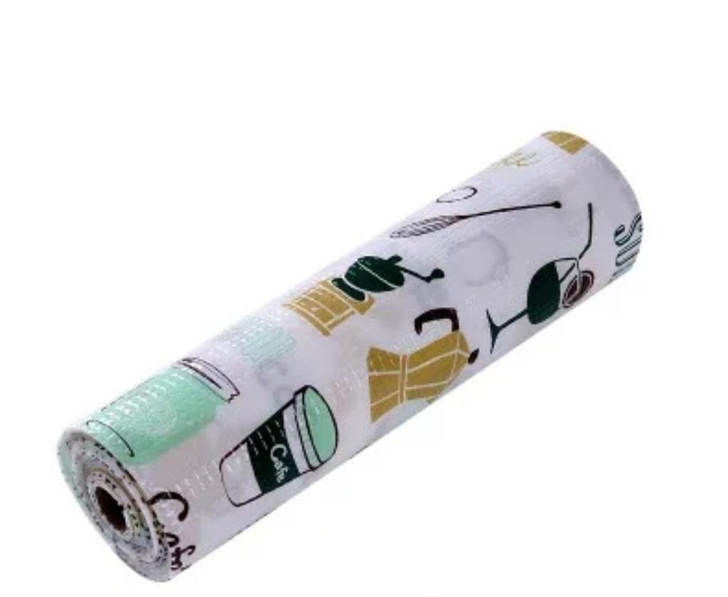 Cute Waterproof Oil Proof Shoes Cabinet Mat 1 Roll Kitchen Table Mat Drawers Cabinet Shelf Liners Cupboard Placemat
