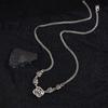 Retro Rose Necklace Female Personality High Design Sense Cold Wind Versatile French Versatile Hip Hop Accessories