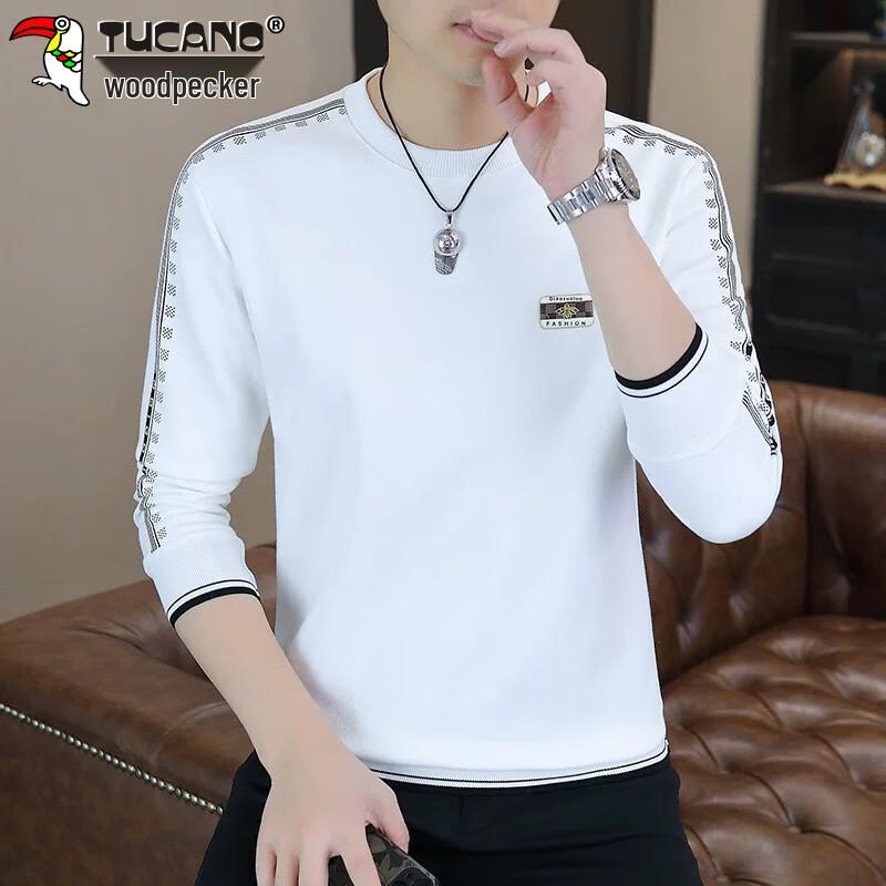 TUCANO Men's Casual Long-Sleeve Round Neck Sweatshirt