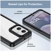 For Motorola Moto G55 5G Case TPU +Acrylic Protective Clear Phone Cover