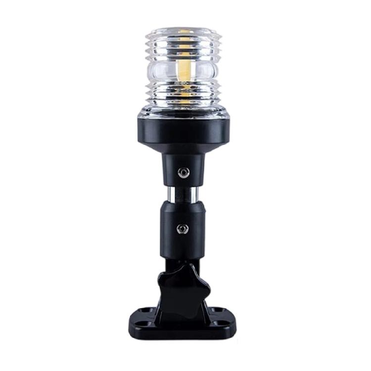 

Low Power Consumption Professional Adjustable LED Boat Navigation Light IP67 Waterproof 5000K Brightness Stainless Steel 6 inches