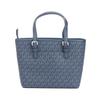 Michael Kors Jet Set Monogram Vintage Zipper Tote Bag Women Tote Bag Navy-Blue 35T9STVT0B-ADMIRAL