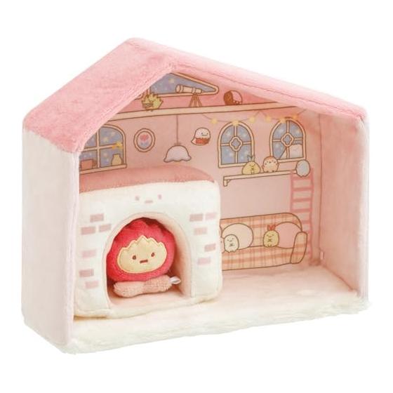 San-X Sumikko Gurashi Tenori Plush Toy Sumikko House MO22501 H18W12D7cm