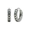 Steel Rhythm One-Touch Earrings