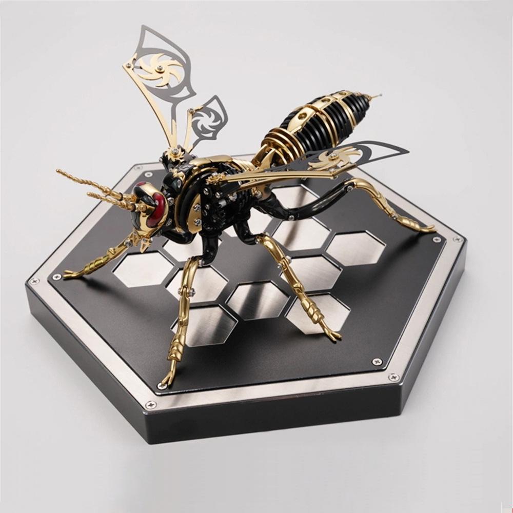Bumblebee Phoenix Metal Flapping Wing Model Puzzle – High Difficulty Creative Gift Toy