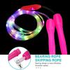 Exercise Light Modes for Children Random Color Kid Jump Rope Light Up Led Jump Rope Skipping Rope