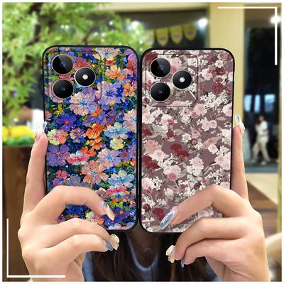 Olieverf Softcase Telefoonhoesje Voor Realme C53/Narzo N53/Note50/C51/C51S TPU Siliconen Beschermend Volledig omhullend Duurzaam