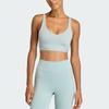 Adidas Essentials All Me V-Neck Quick-Dry Yoga Solid Sports Bra Women Sports Bra KA7259