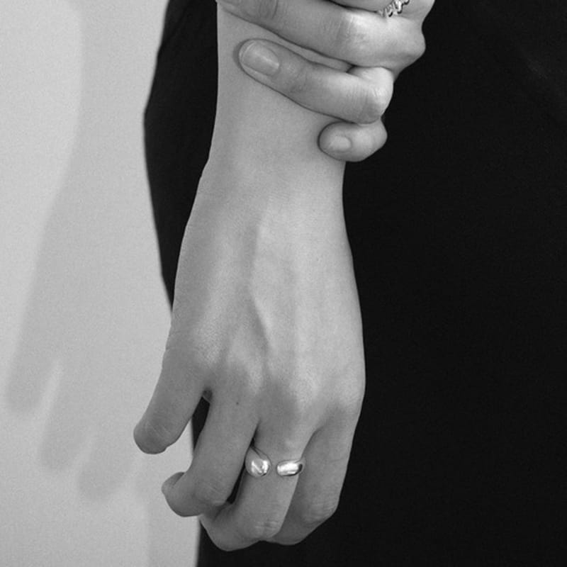 Another Layer Flora Ring (silver925)(2color)