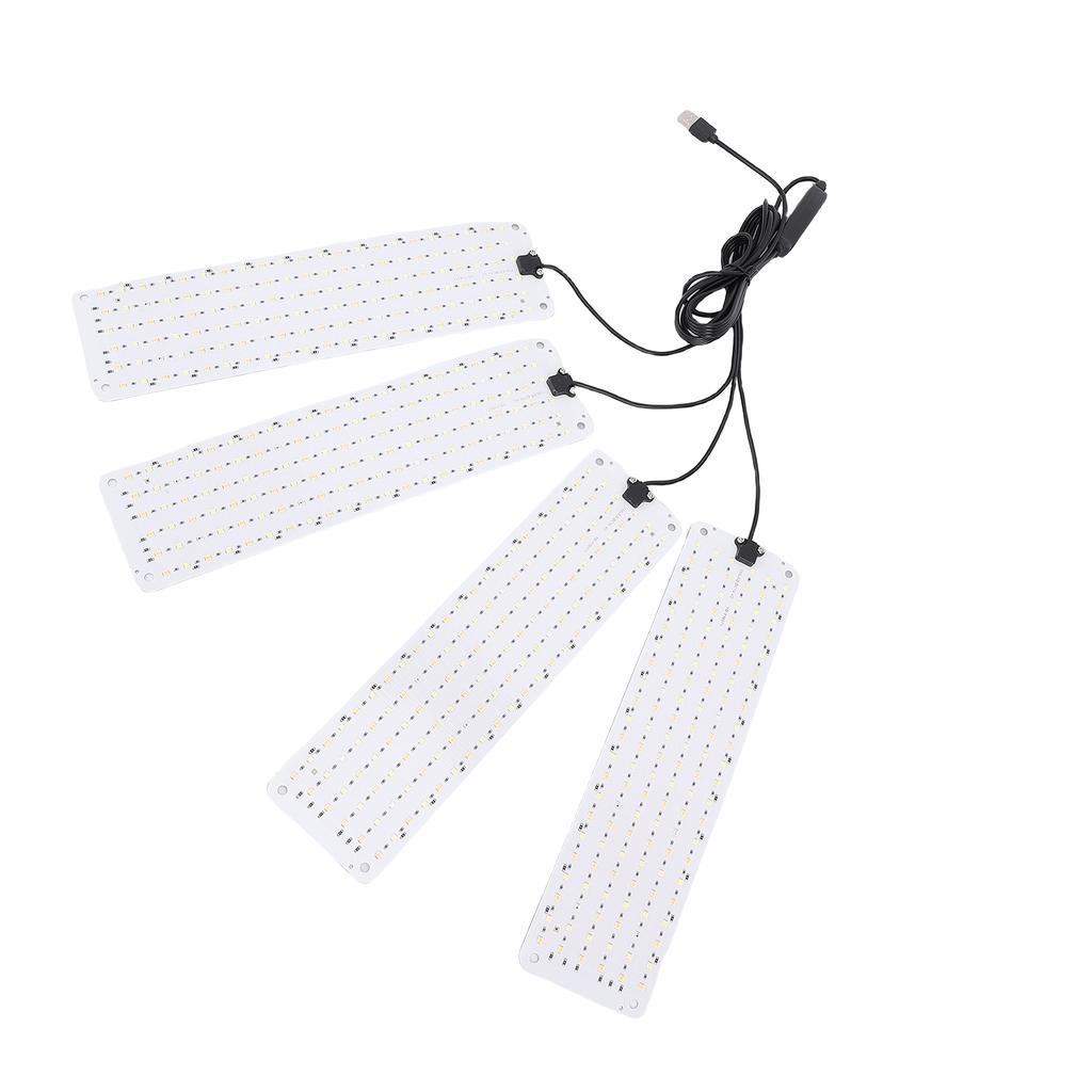 LED Grow Lights Full Spectrum Indoor Plant Growing Lamp Timer Function High PPFD Energy Saving