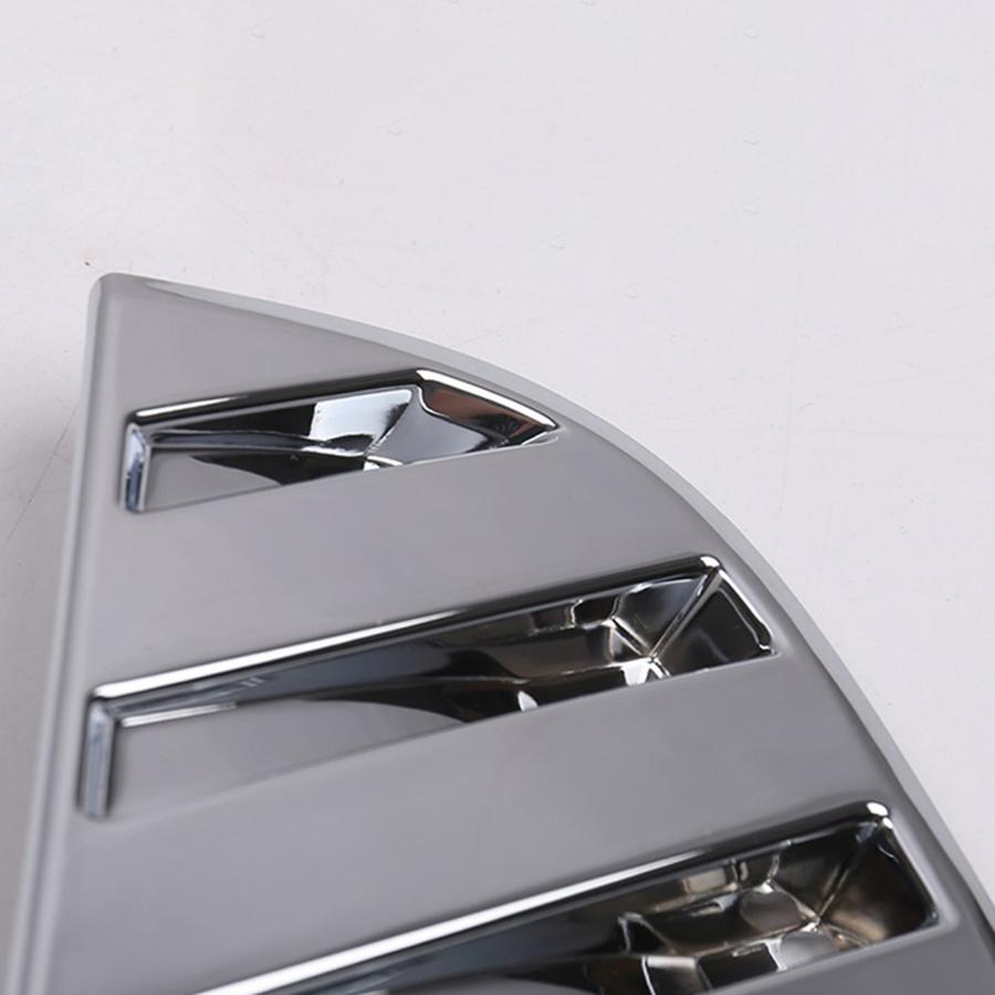 Chrome Front Fog Light Cover Lamp Trims For Toyota RAV4 2019-2020 Accessories