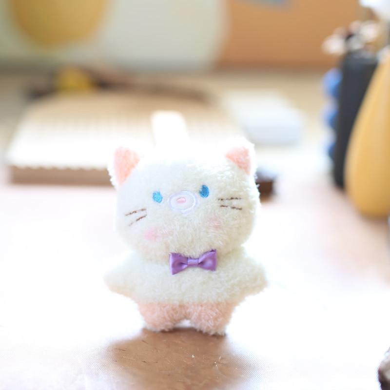 

Брелок Плюшевое Животное Мягкая Игрушка Кот Курица Кролик Лягушка Медведь Подарок Подвеска Cat