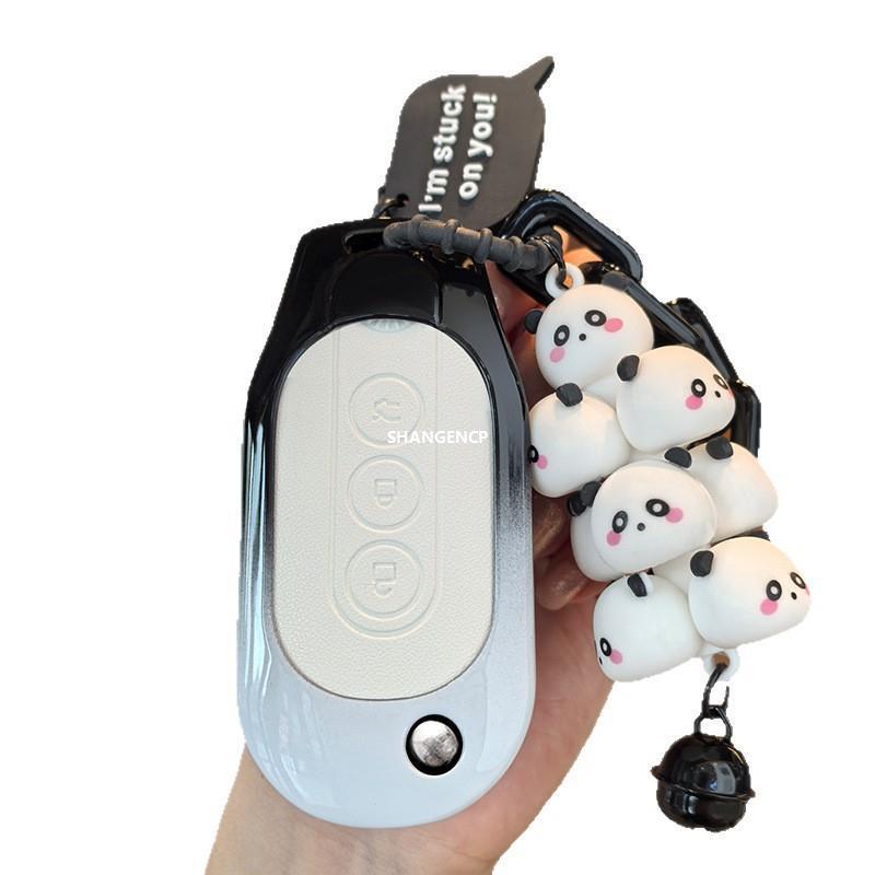 Wuling Hongguang MiniEV Macaron Key Case - Mini GAMEBOY GB Car Shell for Women