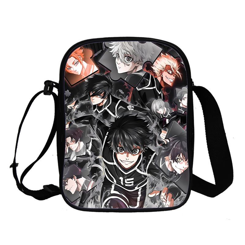 Neue Blaue Gefängnis Animation Peripherie 3D Vollfarbdruck Tragbare Umhängetasche Teenager Crossbody Tasche