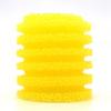 Filterschwamm, dicker, starke Adsorptionskraft, universeller, runder, gelber Aquarium-Filterschaum