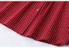 2026 Spring Plus Size Women's Striped Cardigan, Long Sleeve, Round Neck, Slimming Shirt for Fat Girls, Style 668