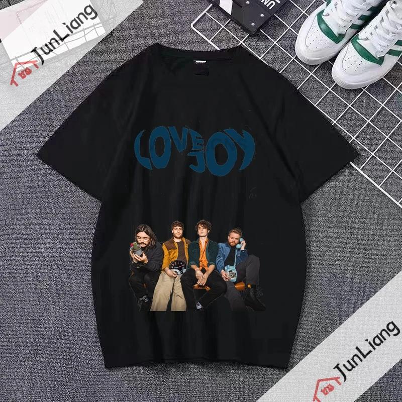 Lovejoy Band Pánská Trička pro Muže Oblečení Fanoušci Dárek Streetwear 90. léta Vintage Oblečení Krátký Rukáv Tričko Oversized Tričko Y2k