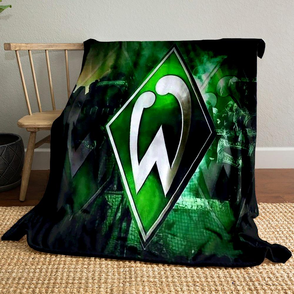 Green Geometric Symbol Designed Flannel blanket for bedroom, living room, sofa, and nap