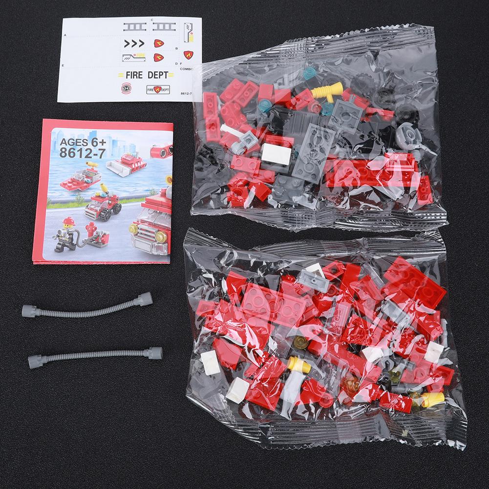 6 In 1 Children DIY Building Block Kid Assembly Interaction Blocks Educational Toys#02
