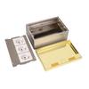 A Used Flat Socket Kit with 3 Two Plug Holes, 16a 4kW Golden Cover Water   Base Floor Container Wide Application for   Hotel