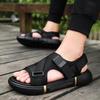 Casual Men Sandals Summer Shoes Sandal Mens Sandles Outdoor Breathable Comfort Slip On Plus Size Open Shoes