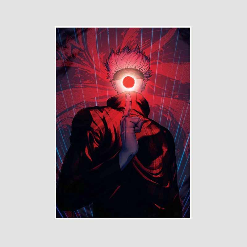 Anime Jujutsu Kaisen Posters Aesthetic White Paper Satoru Gojo Nobara Kugisaki Poster Wall Art Painting Study Home Decor Room Bar Decoration Pictures