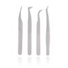 Makeup Professional Eyelash Tweezers 3D Volume Eyelash Extension Tweezer Fan Lash Eyebrow Tweezers Excellent Closure