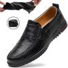 Plus Size Spring Shoes Male Genuine Leather Fashion Youth Men's Casual Leather Shoes Cowhide Men's Shoes