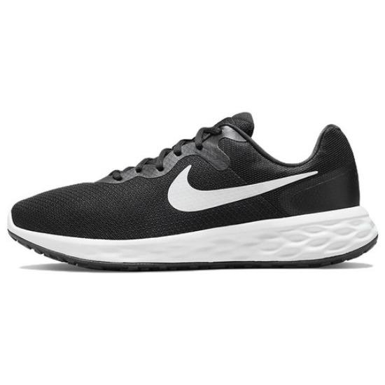 Nike Revolution 6 Extra Wide Black White 2021 - DD8475003