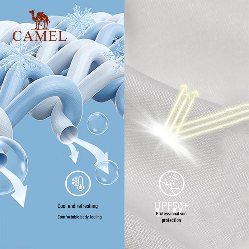 Camel Men's JF8277 UPF50+ Quick-Dry Sun Protection Jacket