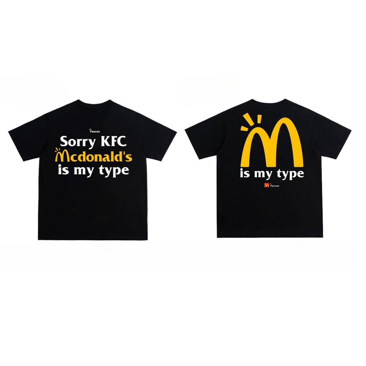 

2024 Popular New American Retro Street Mai Men Forever Tide Brand Short-sleeved T-shirt Men and Women Loose Matching Couple 4XL