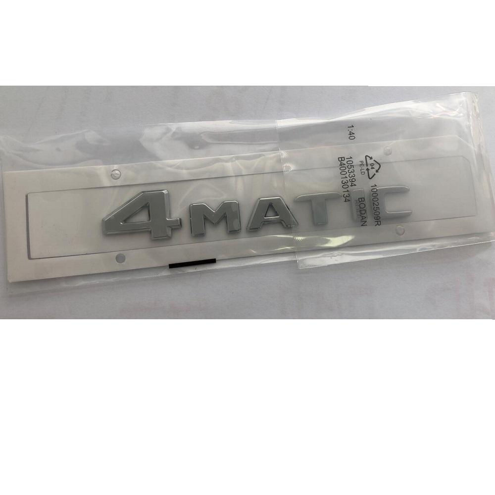 Chrome Silver Trunk Letters for Mercedes Benz CLE53 AMG CLE200 CLE220 CLE220d CLE260 CLE300 CLE350 CLE400 CLE450 CLE500 Emblems ZB1