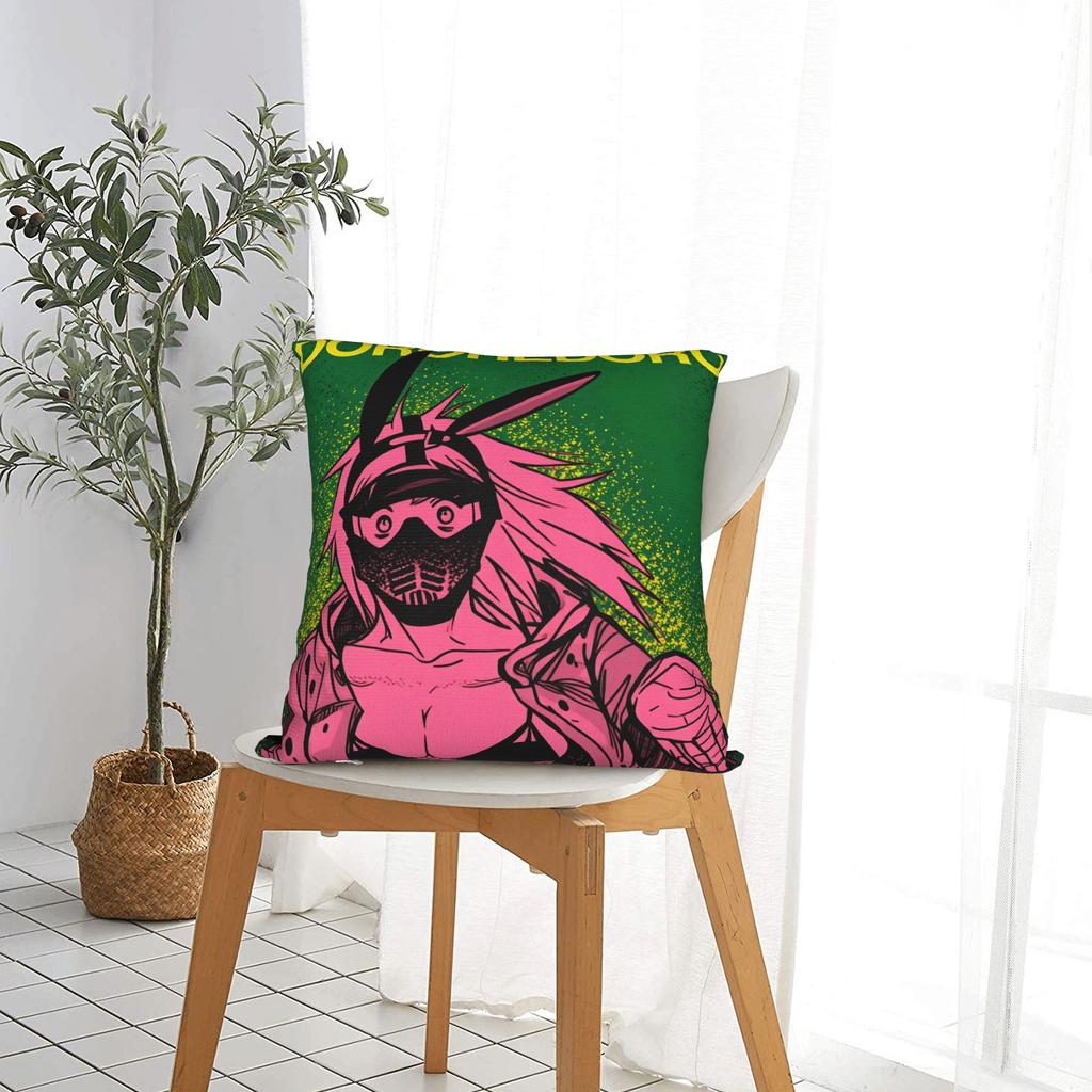 Anime Manga Dorohedoro Pillow Case Kawaii Pillow Cover Comfy Pillowcases For Sofa Home Decor