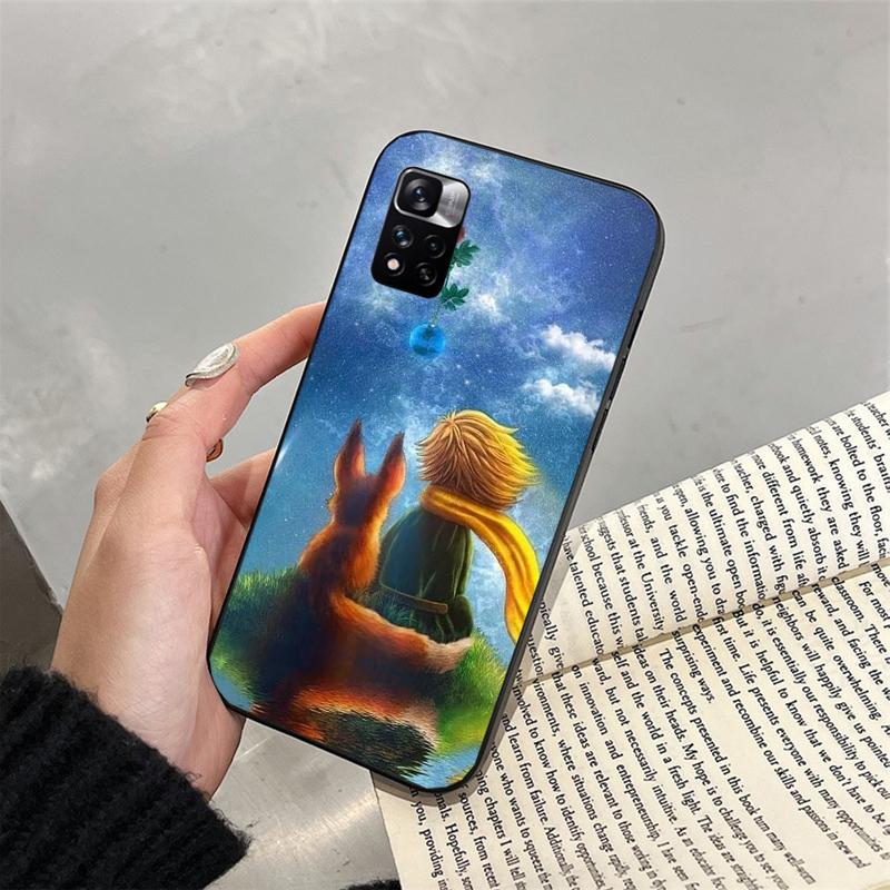 Phone Case For Xiaomi Redmi note 13 12S 12 Pro 11S 11 10 Pro 10S 12S Redmi 10 10C 9C 13C The Little Prince Fox Case