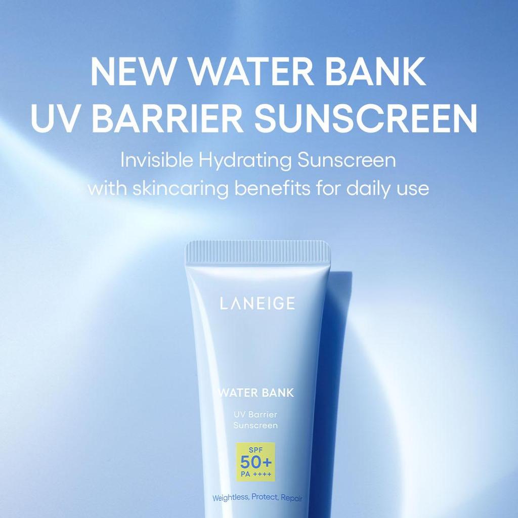 Water Bank UV Barrier Opalovací krém SPF50+/PA++++ 50ml