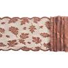 30x180cm Embroidered Maple Leaf Table Runner Easy To Clean Special Event Table Flag Kitchen Dining Party Decor