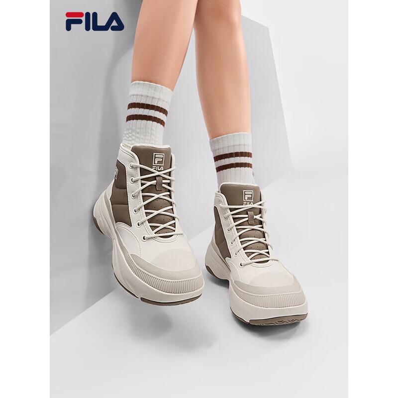 FILA Women s Winter Plush Platform Sneakers 38.5