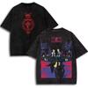 2026 Summer Vintage Washed Fullmetal Alchemist Anime T-Shirt Unisex Oversized Streetwear Short Sleeve Casual Tee High Quality Tops