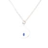 Dark Blue Cat's Eye Gemstone 925 Sterling Silver Jewelry Handmade Pendant 1.45" PP-27-39