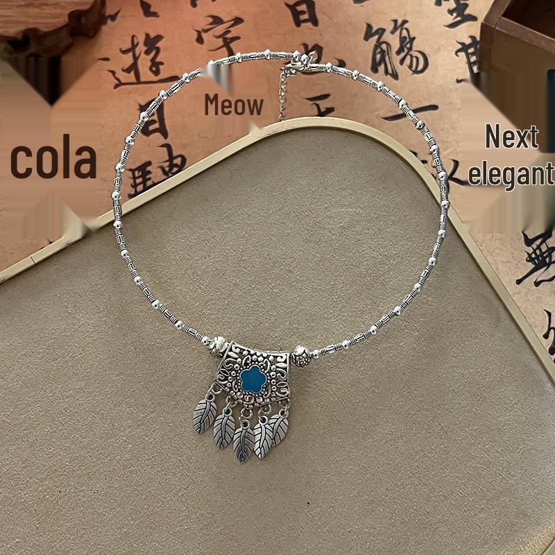 Bohemian Princess Tassel Forehead Pendant - Exotic Ethnic Style Hair Accessory