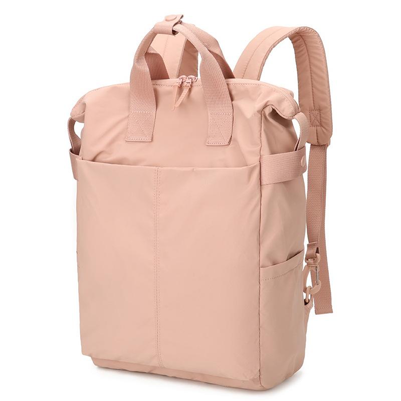 Schoolbag Travel Backpack College Student Backpack Male Large Capacity Junior High School Student Simple Casual School Bag