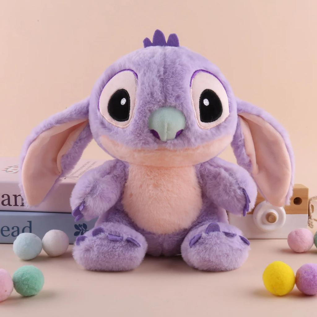 23Cm Kawaii  Stitch Plush Toys Cartoon Cute Room Decor Soft Anime Figure Plushies Birthday Xmas Gift Decoration Toys