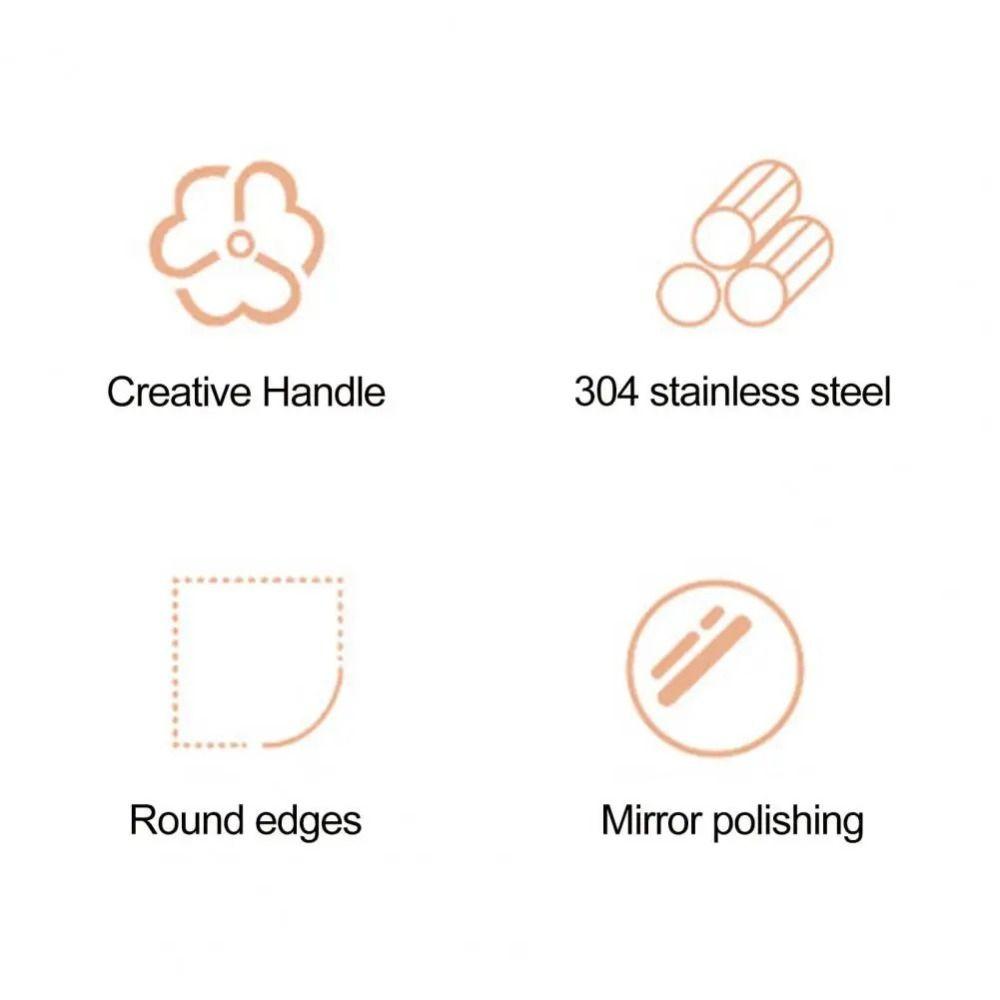 Cherry Blossoms Espresso Spoon Long Handle Ice Spoon Tableware Decoration Coffee Dessert Spoon Tea