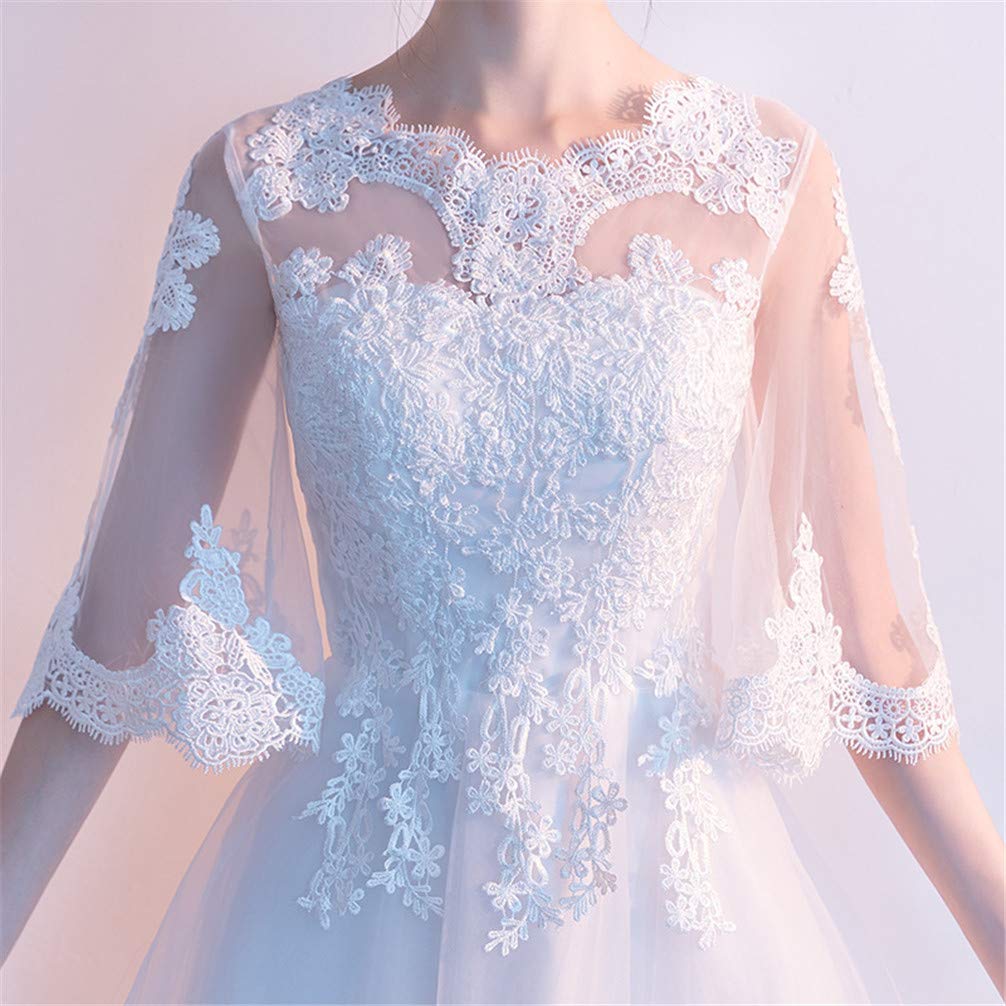 [YUANYUAN] Cute Wedding Dress, Reception Dress, Wedding Ceremony Dress, Princess Line Dress, Princess Style Party Dress, Bride, Wedding Ceremony, Brid