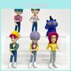 Kpop Demon Hunters Pvc Figurine Collection Set, Perfect Ornament For Fans And Collectors Home Office Decor